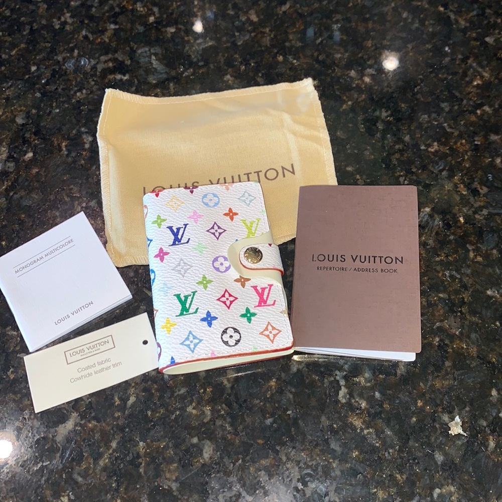 Louis Vuitton Murakami Mini Agenda/ Card Holder.